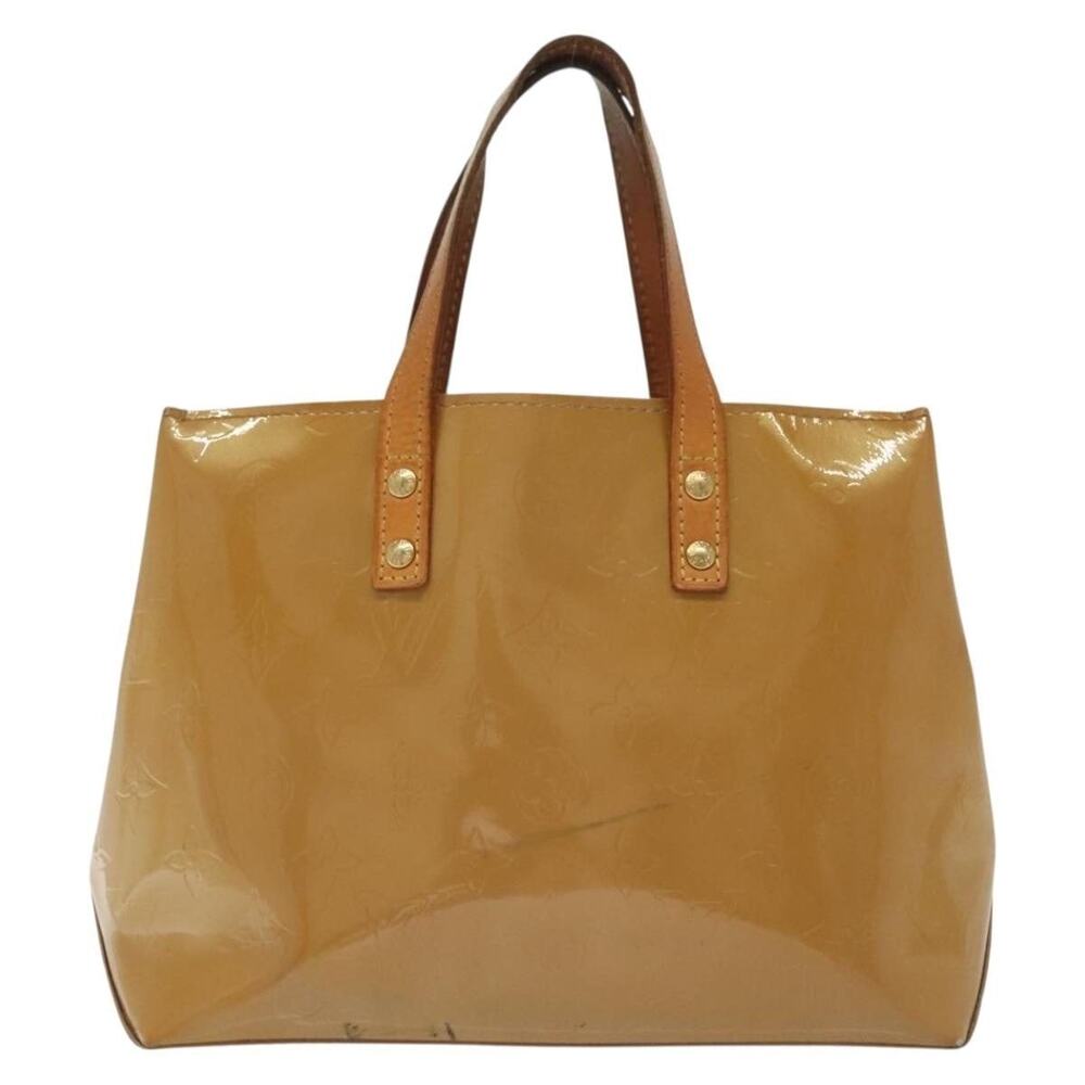 Louis Vuitton Monogram Vernis Reade PM Handbag Noisette Brown